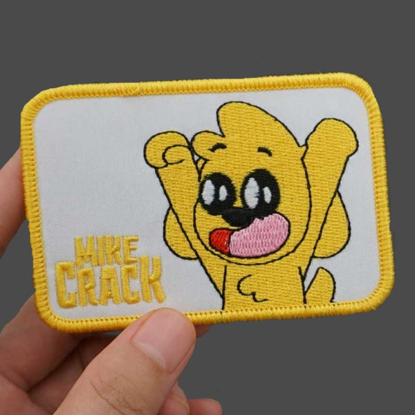 YouTuber 'Mike Crack | Yellow Dog' Embroidered Velcro Patch