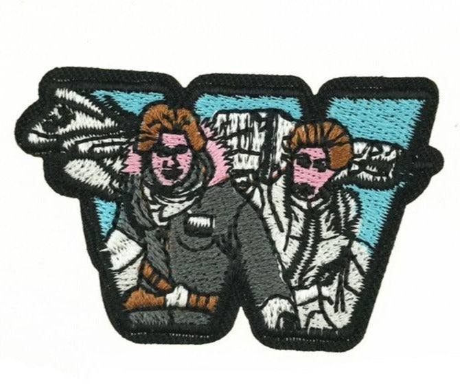 Star Wars 'Letter W | Anakin And Padmé' Embroidered Patch