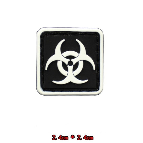 Resident Evil 'Biohazard Symbol | Mini' PVC Rubber Velcro Patch