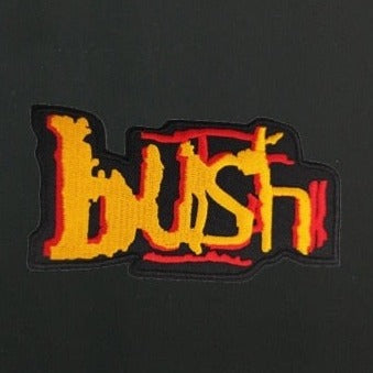 Music 'Bush' Embroidered Velcro Patch