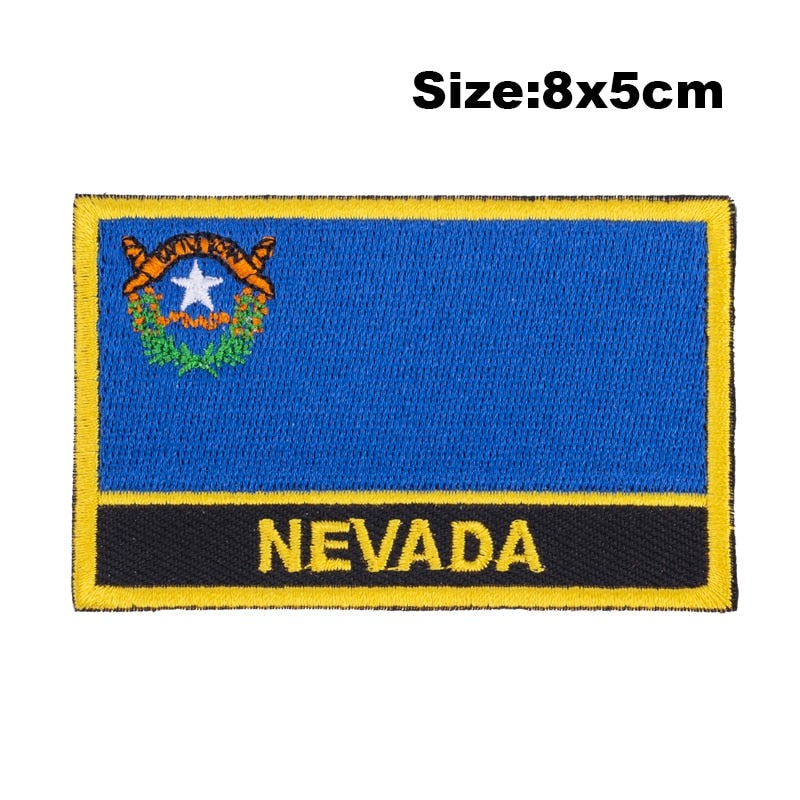 Nevada Flag Embroidered Patch