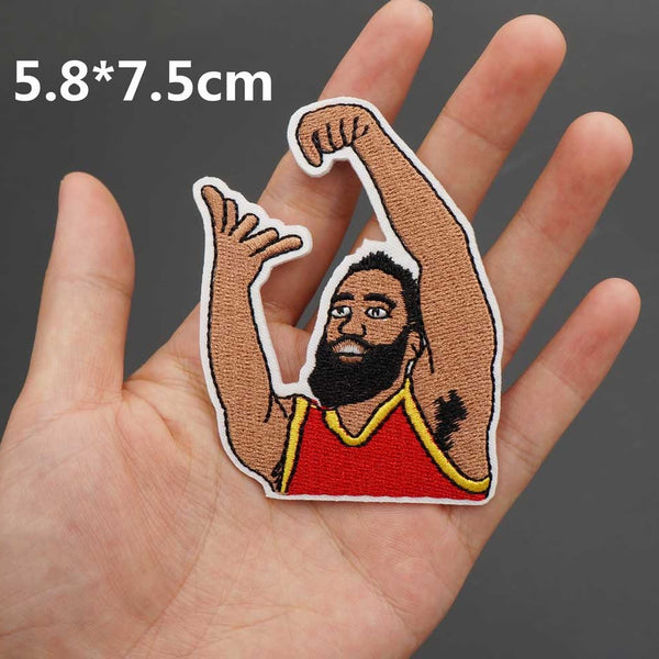 Basketball Player 'James Harden | Stirring The Pot' Embroidered Patch