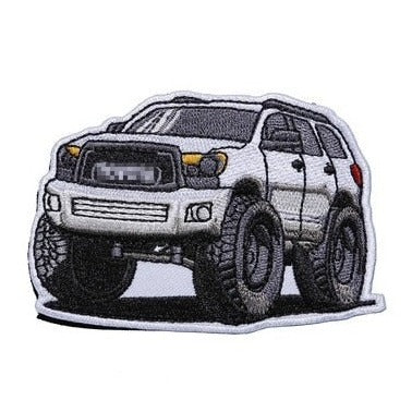 Off-Road Vehicles 'SUV Monster Truck' Embroidered Velcro Patch