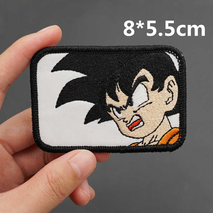 Dragon Ball Z 'Goku | Angry' Embroidered Patch