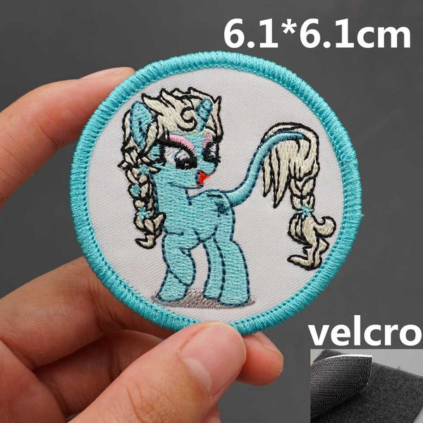 My Little Pony 'Trixie Lulamoon' Embroidered Velcro Patch