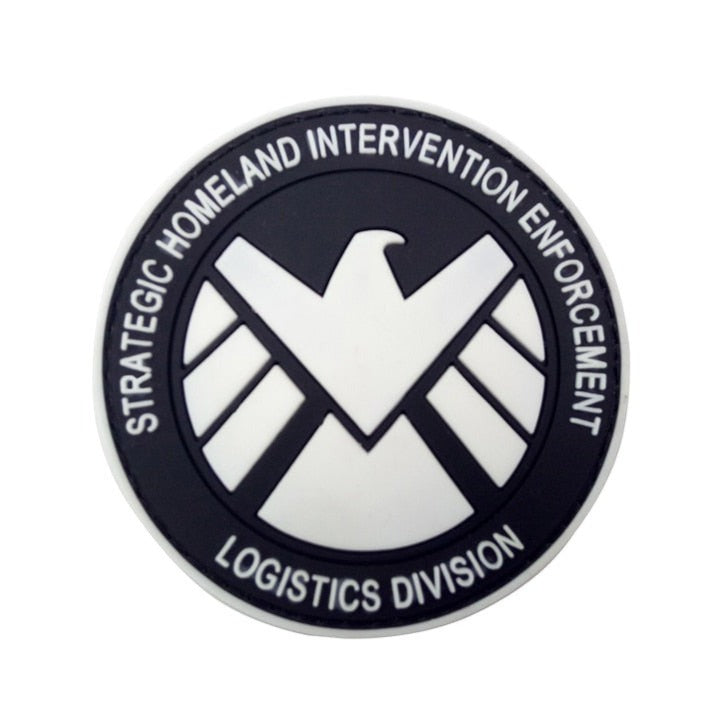 Agents of Shield PVC Rubber Patches