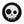 Load image into Gallery viewer, Skull &#39;Death Skull&#39; PVC Rubber Velcro Patch
