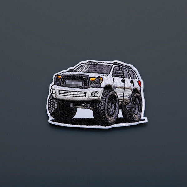 Off-Road Vehicles 'SUV Monster Truck' Embroidered Velcro Patch