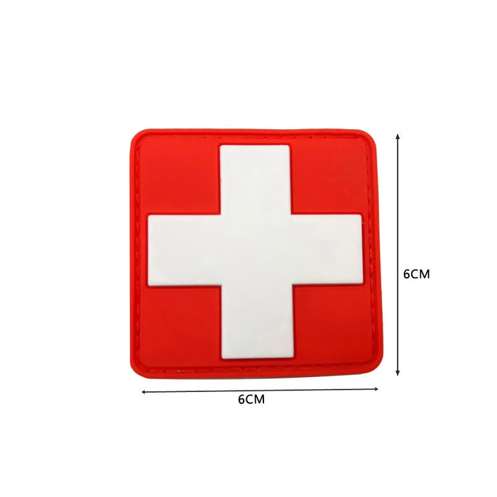Medical 'First Aid Logo | 7.0' PVC Rubber Velcro Patch