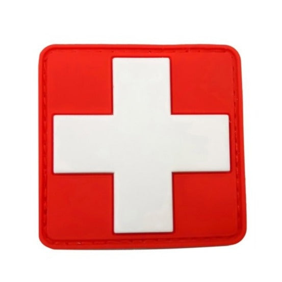 Medical 'First Aid Logo | 7.0' PVC Rubber Velcro Patch