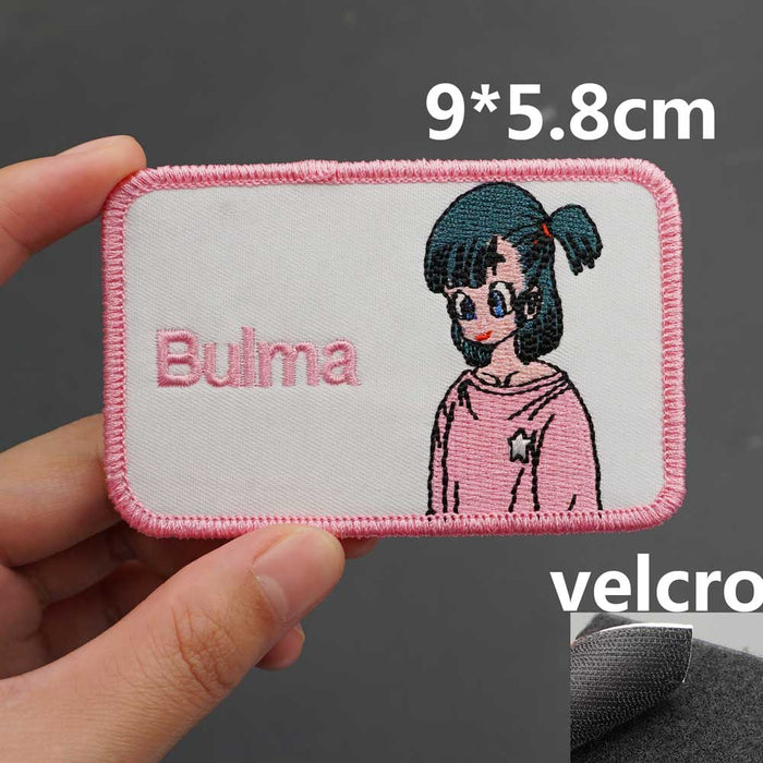 Dragon Ball Z 'Bulma | Serious' Embroidered Velcro Patch