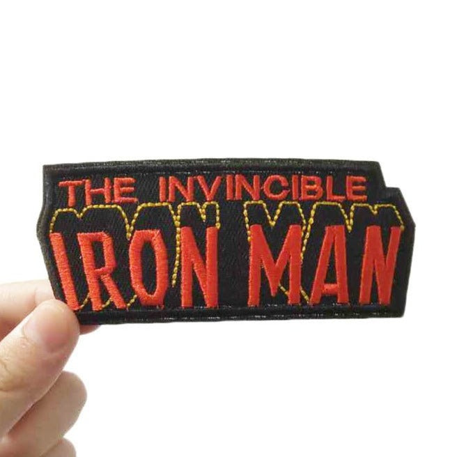 The Invincible Iron Man 'Logo' Embroidered Patch