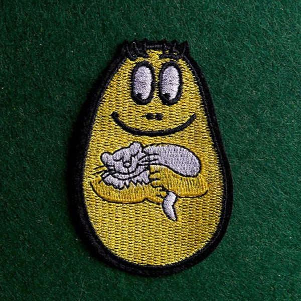 Barbapapa 'Barbazoo | Hugging Cat' Embroidered Patch