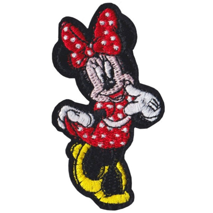 Mickey Mouse 'Minnie | Cheerful' Embroidered Patch