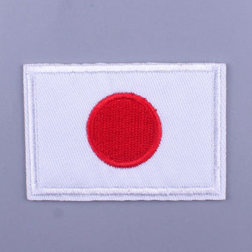 Japan Flag Embroidered Patch