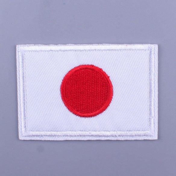 Japan Flag Embroidered Patch