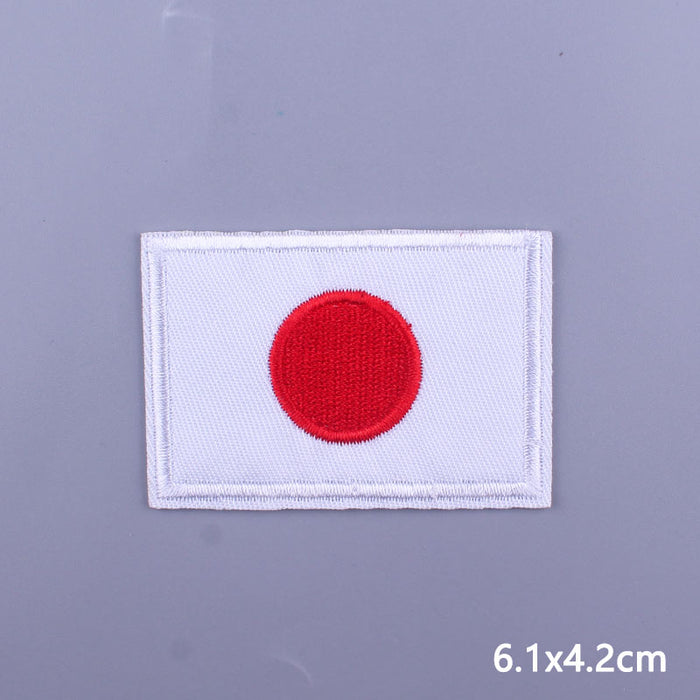 Japan Flag Embroidered Patch