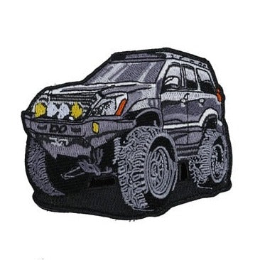 Off-Road Vehicles 'FJ Cruiser | Monster Truck' Embroidered Velcro Patch