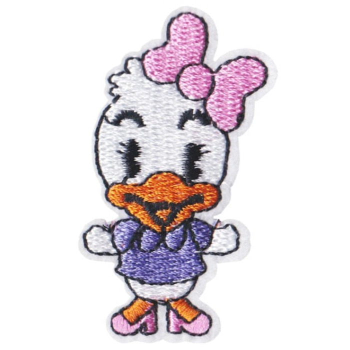 'Baby Daisy Duck | Charming | 1.0' Embroidered Patch