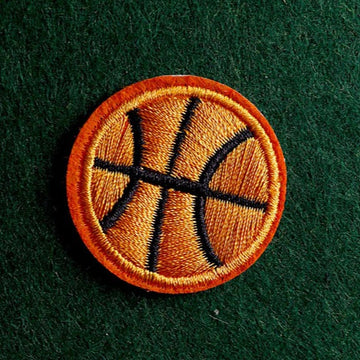 Basketball 'Ball' Embroidered Patch