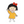 Load image into Gallery viewer, Chibi Maruko-chan &#39;Momoko Sakura | Waving&#39; Embroidered Patch
