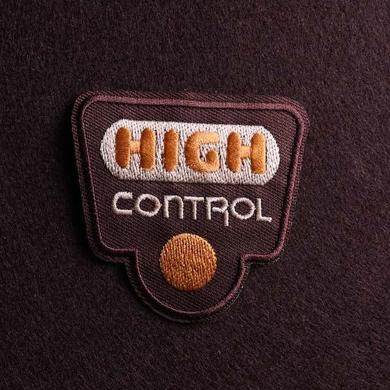 Military Tactical 'High Control | Button | 1.0' Embroidered Patch