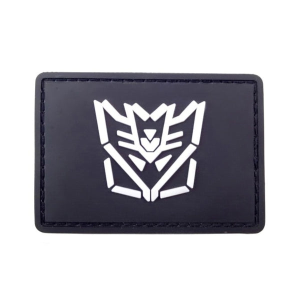 Transformers 'Decepticons | Logo' PVC Rubber Velcro Patch