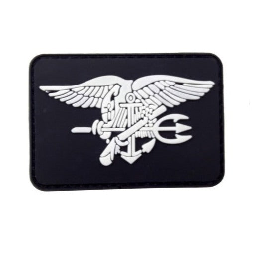 Military Tactical 'Navy Seal | Logo' PVC Rubber Velcro Patch