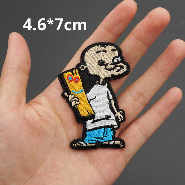 Ed, Edd n Eddy 'Jonny 2x4 | Plank Wood' Embroidered Patch