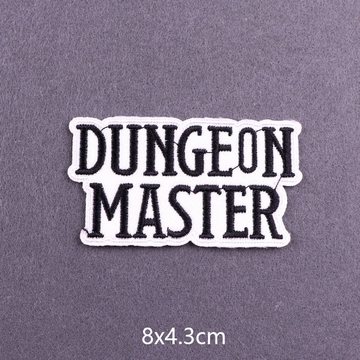 Video Games 'Dungeon Master' Embroidered Patch
