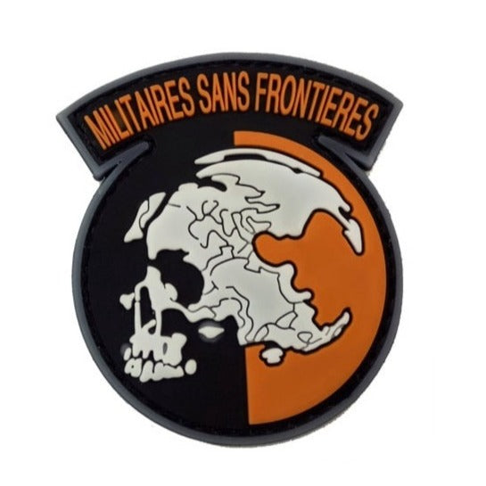 Metal Gear 'Militaires Sans Frontieres | 1.0' PVC Rubber Velcro Patch