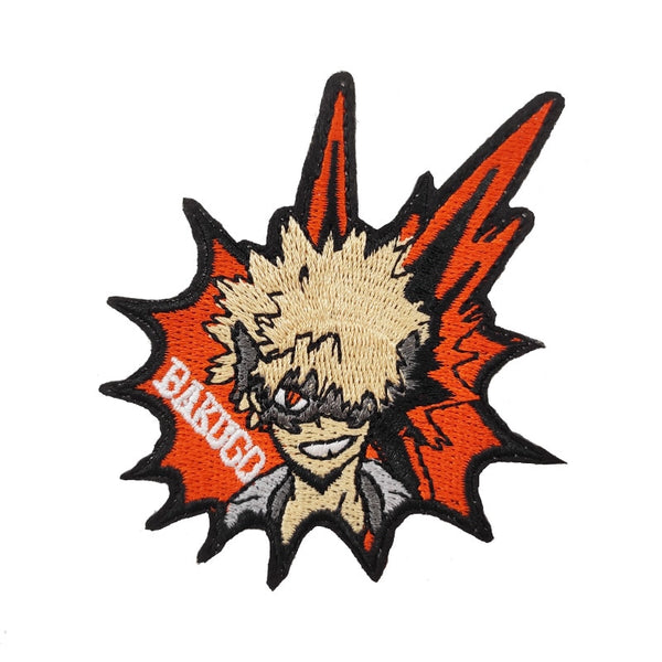 My Hero Academia 3" 'Katsuki Bakugo' Embroidered Patch Set