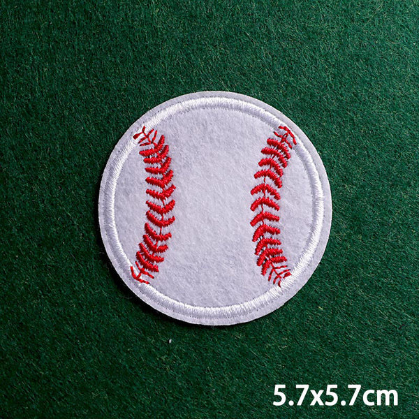 Baseball 'Ball' Embroidered Patch