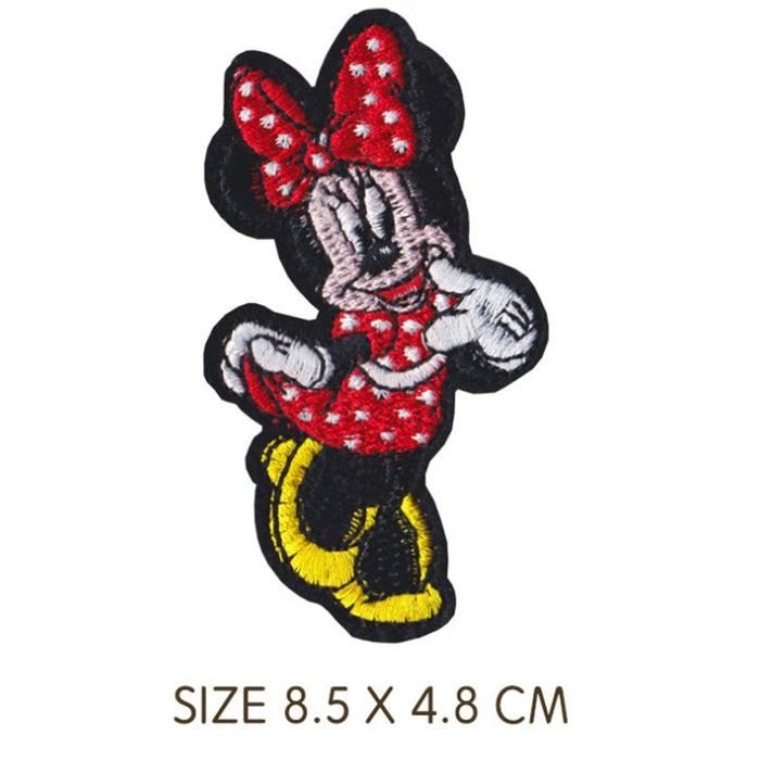 Mickey Mouse 'Minnie | Cheerful' Embroidered Patch