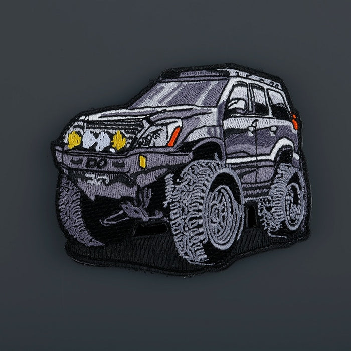 Off-Road Vehicles 'FJ Cruiser | Monster Truck' Embroidered Velcro Patch