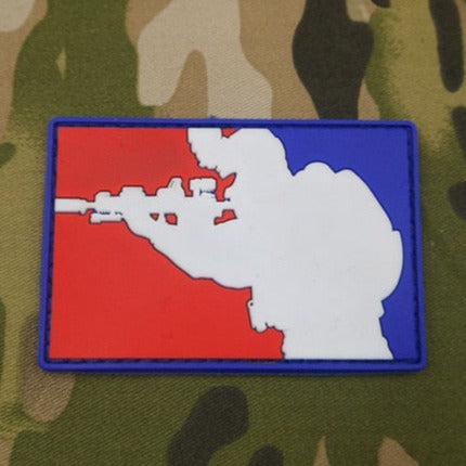 Cool 'Soldier | Pistol Rifle Gun 2.0' PVC Rubber Velcro Patch