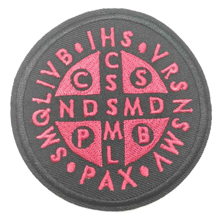 Emblem 'Saint Benedict Cross Morale' Embroidered Patch