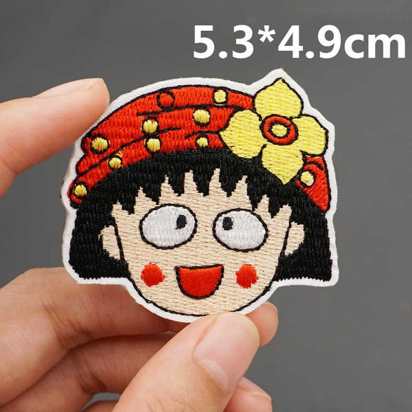 Chibi Maruko-chan 'Momoko Sakura | Surprised' Embroidered Patch