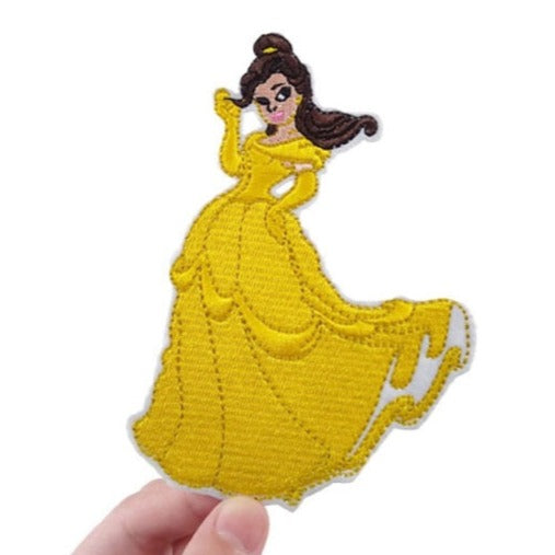 Beauty and the Beast 'Belle | Yellow Ball Gown' Embroidered Patch