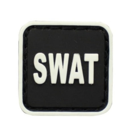 Military Tactical 'SWAT | Mini' PVC Rubber Velcro Patch