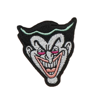 Joker 'Face | Laughing' Embroidered Patch