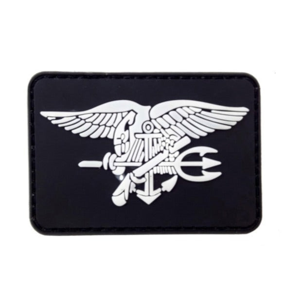 Military Tactical 'Navy Seal | Logo' PVC Rubber Velcro Patch