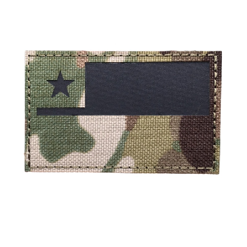 Military Tactical 'Chile Flag | Reflective' Embroidered Velcro Patch