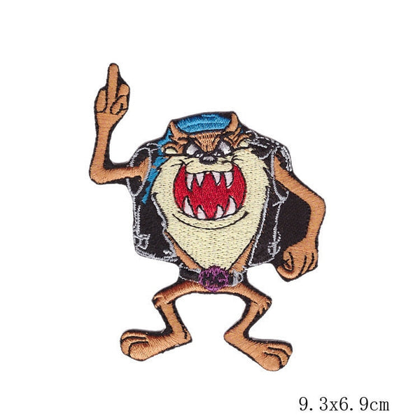 Looney Tunes 'Tasmanian Devil | F**k U' Embroidered Patch