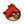 Load image into Gallery viewer, Angry Birds &#39;Red | Spots On Face&#39; Embroidered Patch
