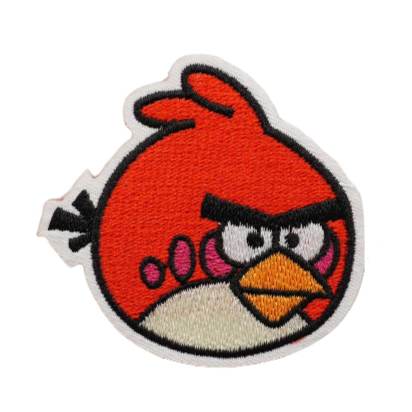 Angry Birds 'Red | Spots On Face' Embroidered Patch