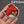 Load image into Gallery viewer, Angry Birds &#39;Red | Spots On Face&#39; Embroidered Patch
