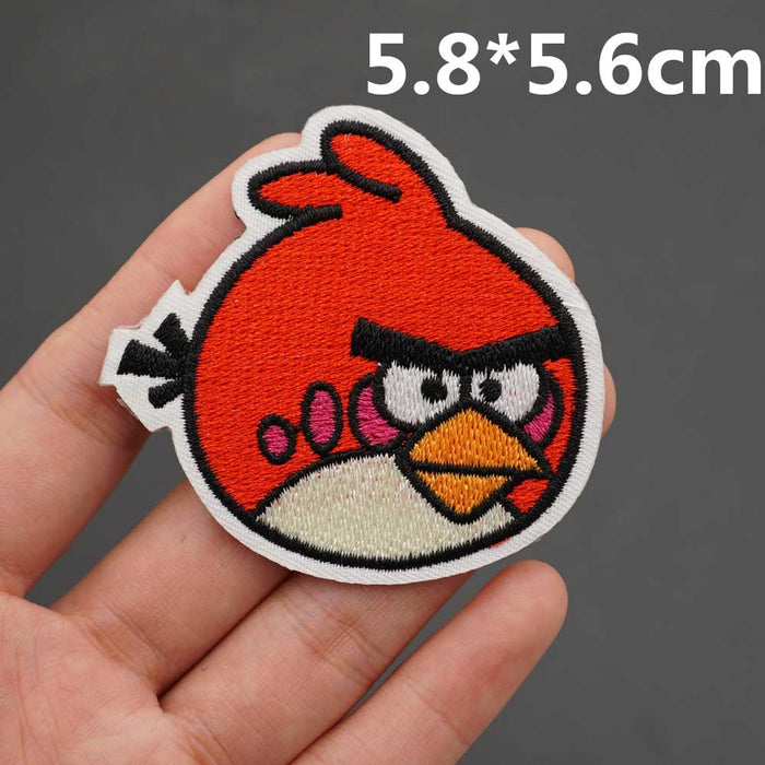 Angry Birds 'Red | Spots On Face' Embroidered Patch