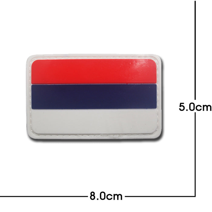 Russia Flag '2.0' PVC Rubber Velcro Patch