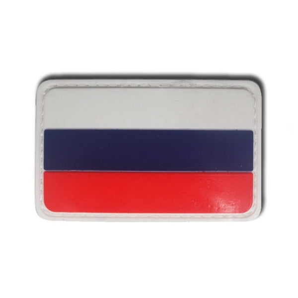 Russia Flag '2.0' PVC Rubber Velcro Patch